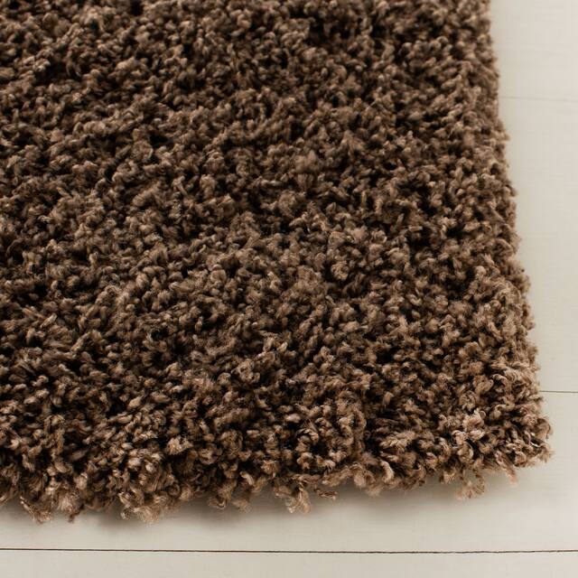 SAFAVIEH Laguna Shag Verdiana Solid Color 2-inch Thick Shag Rug