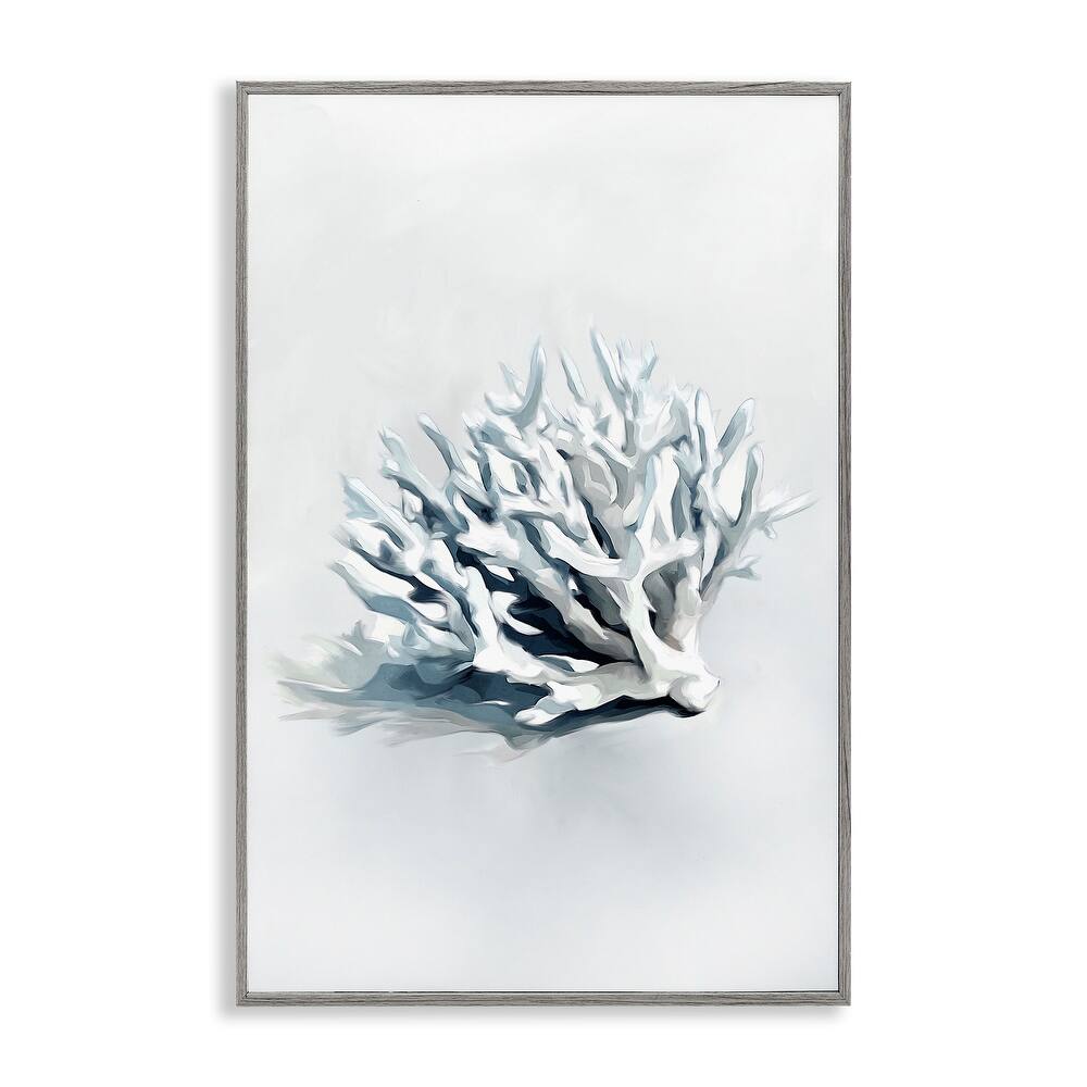 Stupell Subtle Staghorn Coral Framed Giclee Art Design By Ramona Murdock
