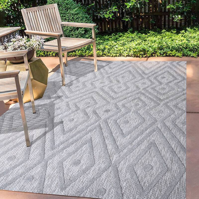 JONATHAN Y Salines Moroccan Diamond Indoor/Outdoor Area Rug