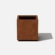 preview thumbnail 12 of 18, Corten Steel Cube Planter
