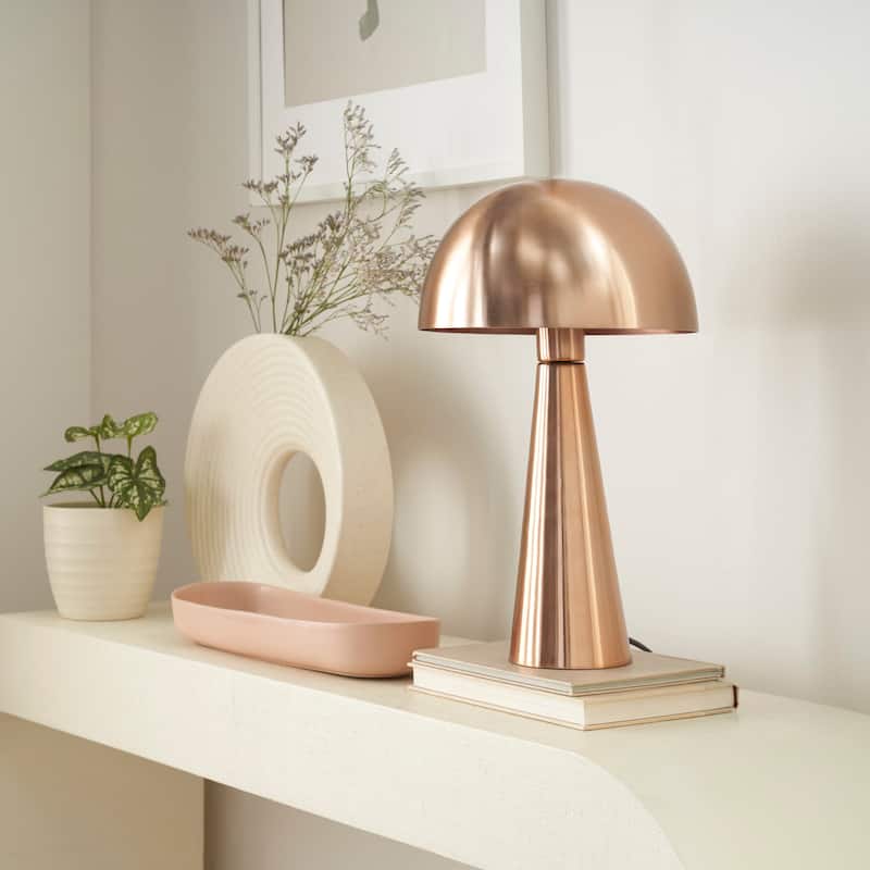 Nourison 16" Mid-Century Mushroom Table Lamp