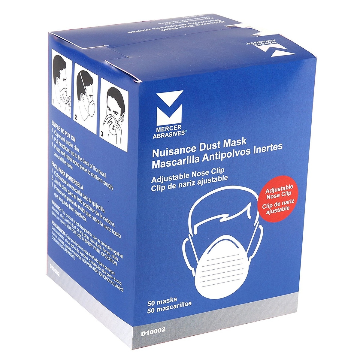 nuisance disposable dust mask box of 50 nuisance disposable dust mask box of 50
