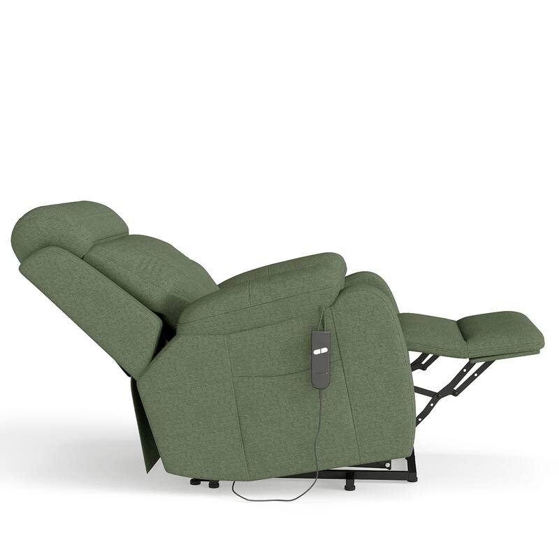 Power Lift Recliner for Elderly,Heavy Duty Lift Chair Recliners,Electric Recliner Chairs,Remote Control,Adjustable,Side Pocket