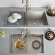 preview thumbnail 6 of 16, KRAUS Standart PRO Stainless Steel 33 in Topmount Drop-In Kitchen Sink