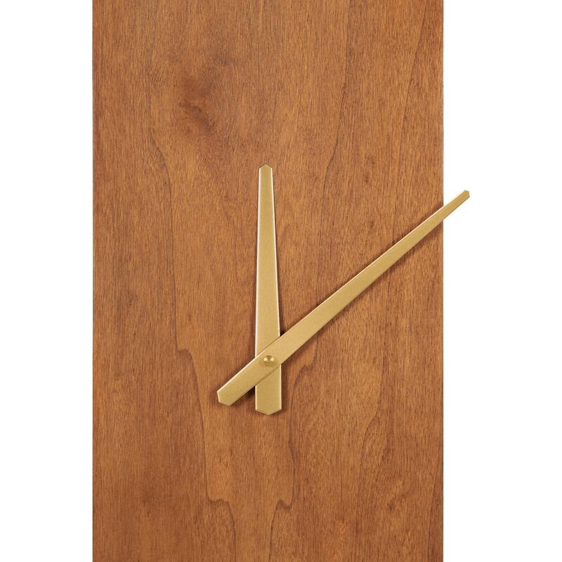 Kate and Laurel Ladd Round Numberless Wall Clock