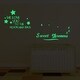 preview thumbnail 4 of 4, Walplus Glow In The Dark Wall Stickers Letters Stars Sweet Dreams