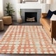 preview thumbnail 51 of 101, Machine Washable Indoor/ Outdoor Chantille Abstract Dots Rug