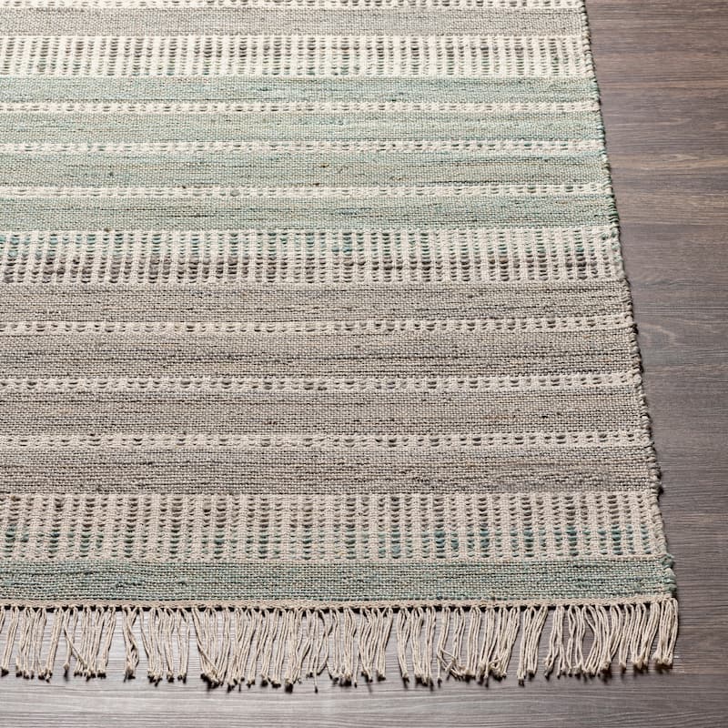 Artistic Weavers Daraki Handmade Cottage Striped Jute Blend Area Rug