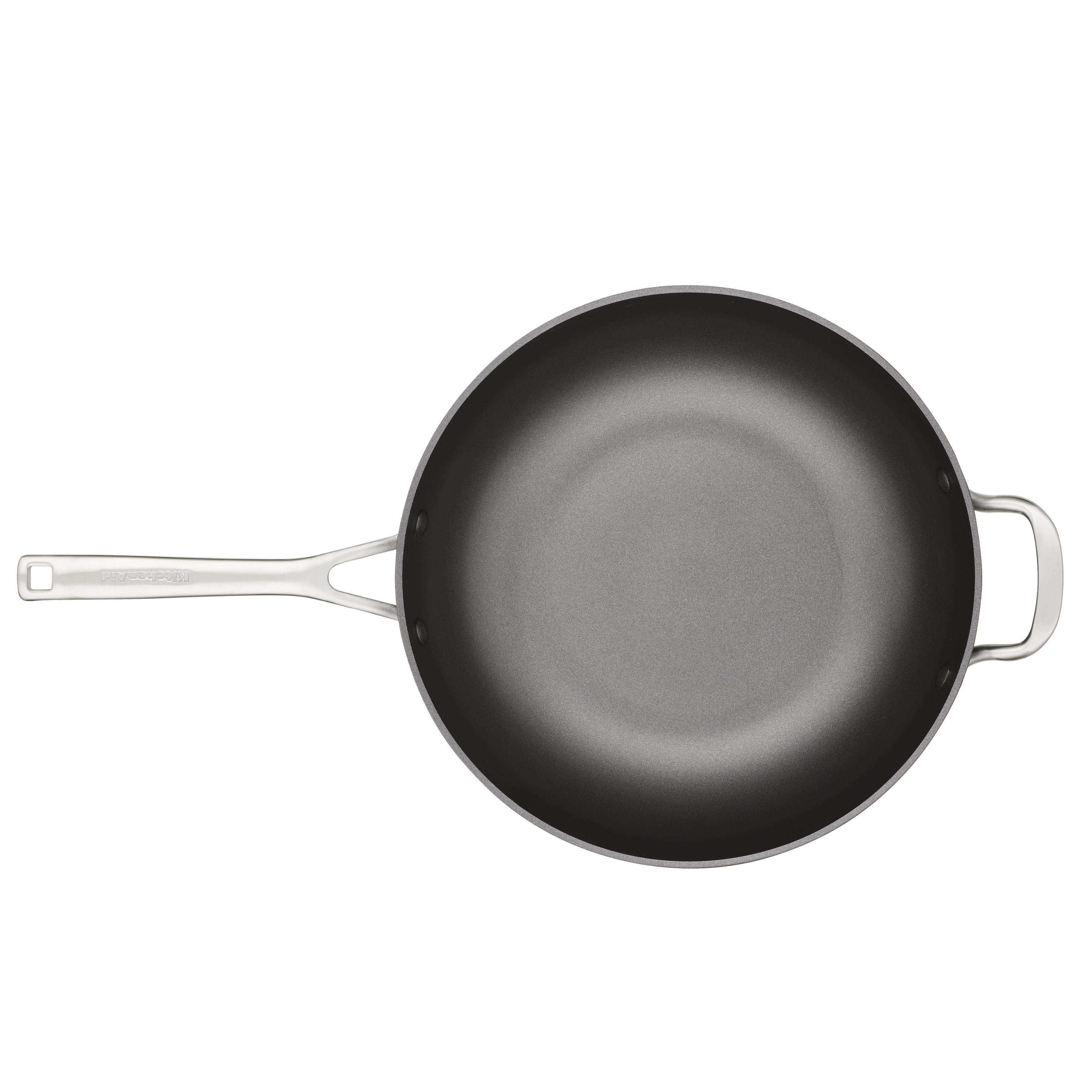 Circulon Symmetry Hard Anodized Nonstick Wok / Stir Fry Pan with Helper  Handle - 14 Inch, Red