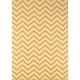 preview thumbnail 13 of 28, Momeni Baja Chevron Indoor Outdoor Rug 1'8" x 3'7" - Yellow