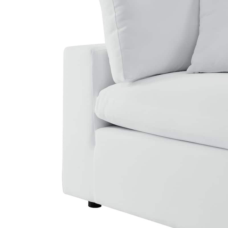 Commix 5-Piece Sunbrella® Outdoor Patio Armless Sectional Sofa