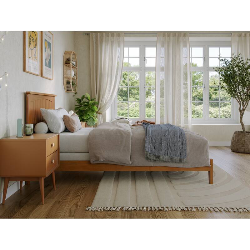 AFI, Nantucket Foundation Bed with Attachable USB Charger
