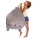 preview thumbnail 63 of 72, Stuffed Animal Storage Bean Bag Chair Cover only for Kids, Toy Holder