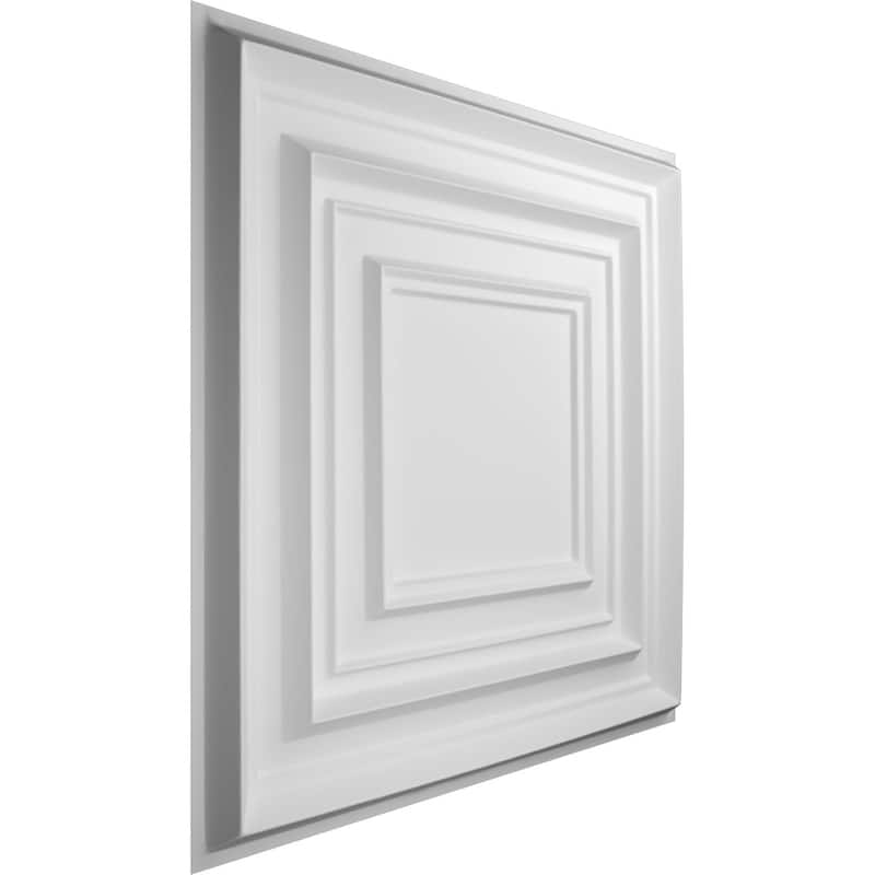 19 5/8"W x 19 5/8"H Multiplex EnduraWall Decorative 3D Wall Panel