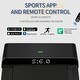 preview thumbnail 3 of 5, Portable Treadmill Under Desk Walking Pad Flat Slim Treadmill with LED Display & Sport APP for Small Space, Black