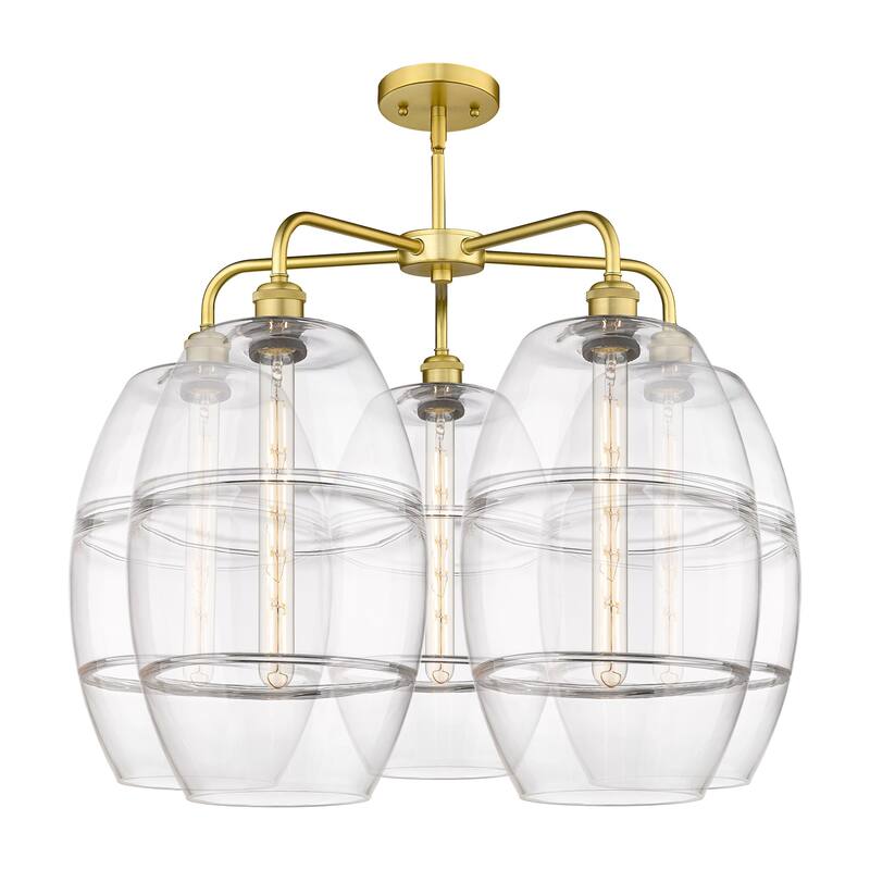 Innovations Lighting 516-5CR-24-28 Vaz Chandelier Vaz 5 Light 28" Wide