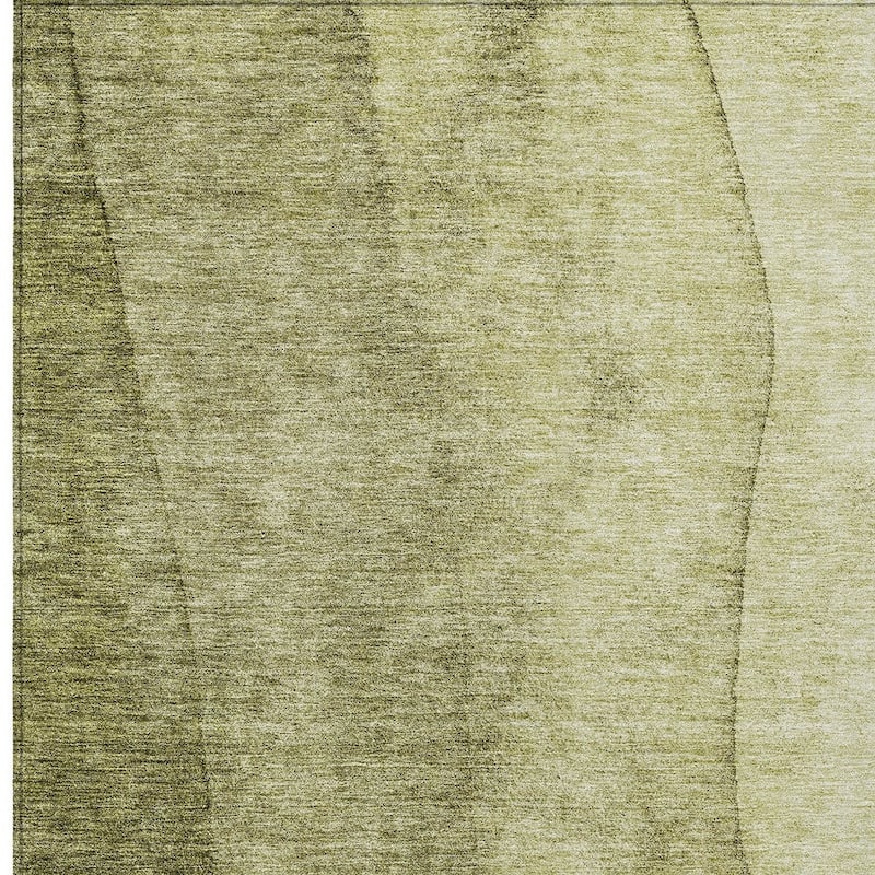 HomeRoots Ombre Transitional Rectangle Outdoor Rug