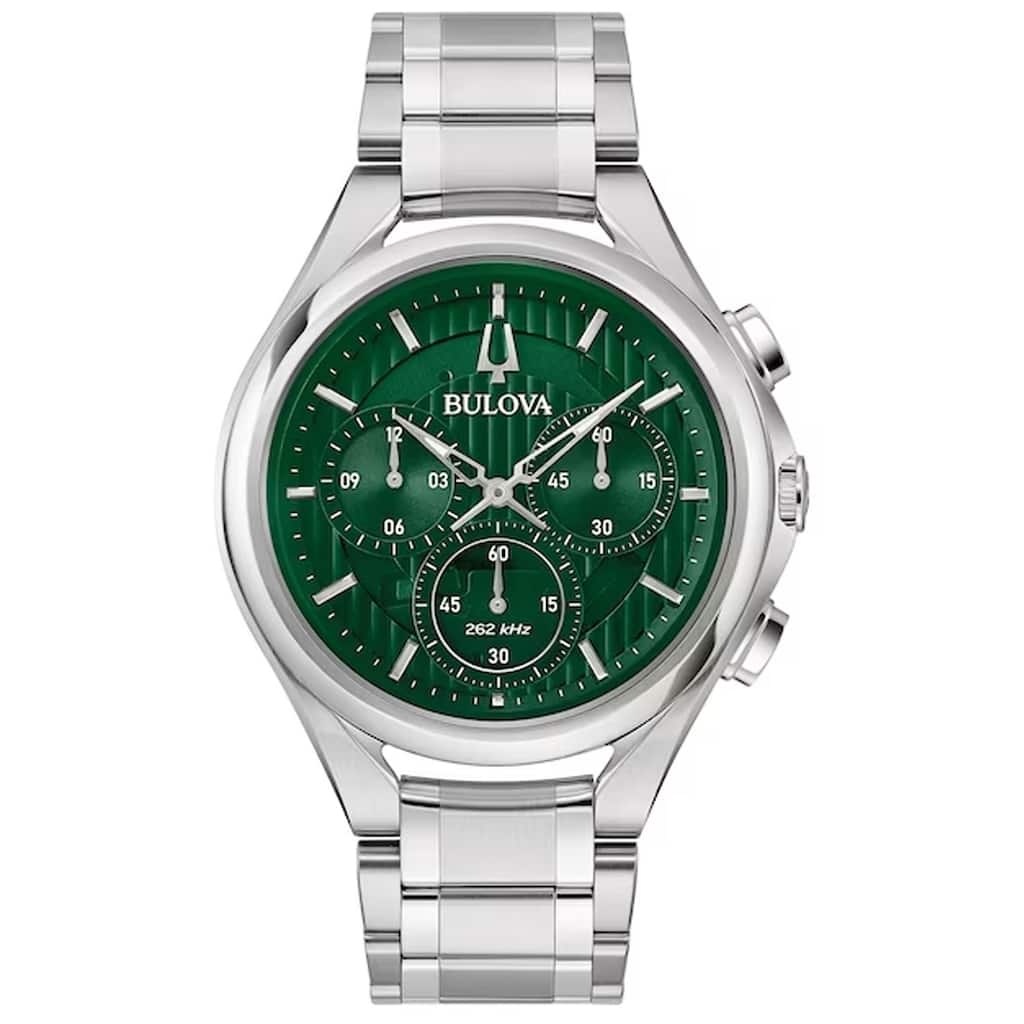 Bulova Men's Curv Green Dial Watch - 96A297 - 6 (36)