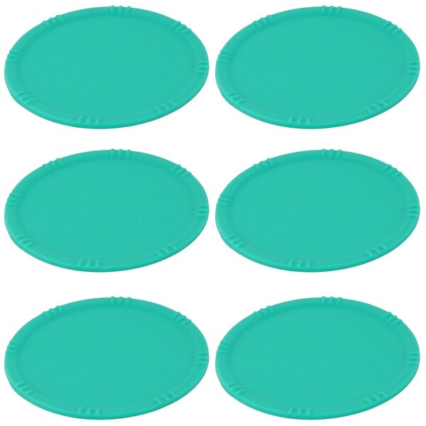 Shop Kitchen Silicone Round Cup Heat Resistant Coaster Table