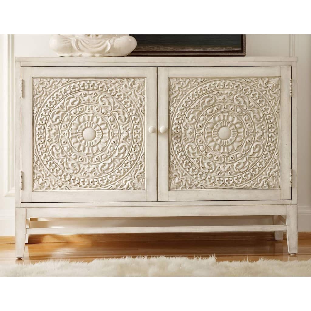 Hooker Furniture 54-1/4 Inch Wide Poplar Wood Cabinet from the Melange