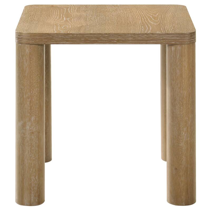 Castlewood Engineered Wood Accent Side End Table - 22" x 22" x 22"