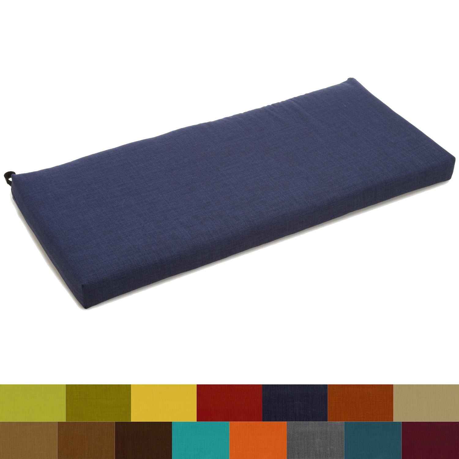 48-inch All-weather Indoor/Outdoor Bench Cushion
