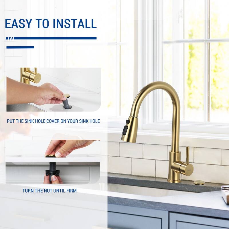 WOWOW 1-3/4 in.Kitchen Sink Hole Cover in Modern