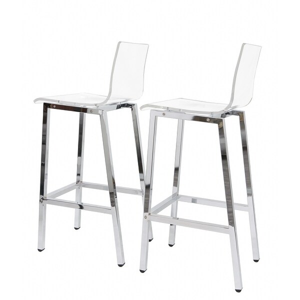 Acrylic Bar Stool (Set of 2). Opens flyout.