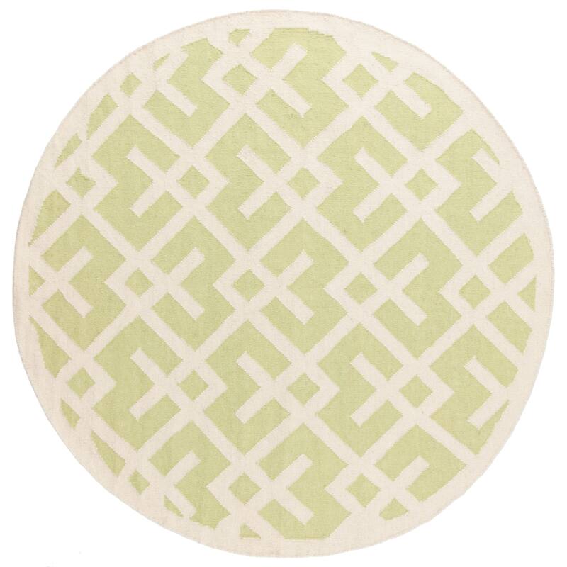 SAFAVIEH Handmade Flatweave Dhurries Eildine Modern Moroccan Wool Rug