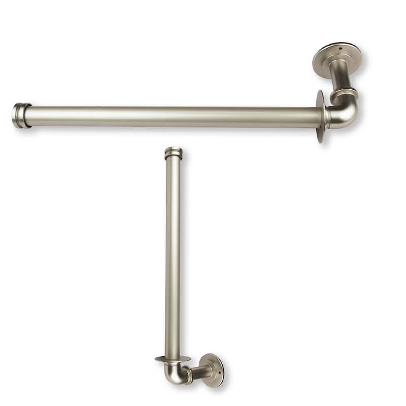 InStyleDesign Industrial Pipe Triple Toilet Paper / Towel Holder