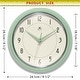 preview thumbnail 164 of 195, Infinity Instruments Round Retro Kitchen Wall Clock by Infinity Instruments