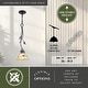preview thumbnail 7 of 7, Vaxcel Lighting Vine 1 Light Mini Pendant