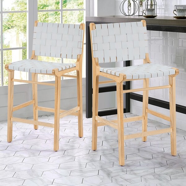 本革スツール～Woven leather stool～ Ranger Bar Stool | Woven Leather by Michael Robbins | ROOM CRM