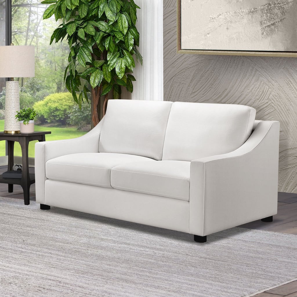 Abbyson Garcelle Stain Resistant Fabric Loveseat