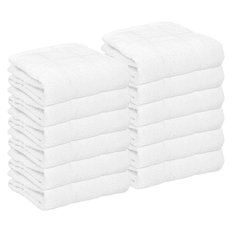Cooks Linen Kitchen Towels - 12 Pack - 15x25