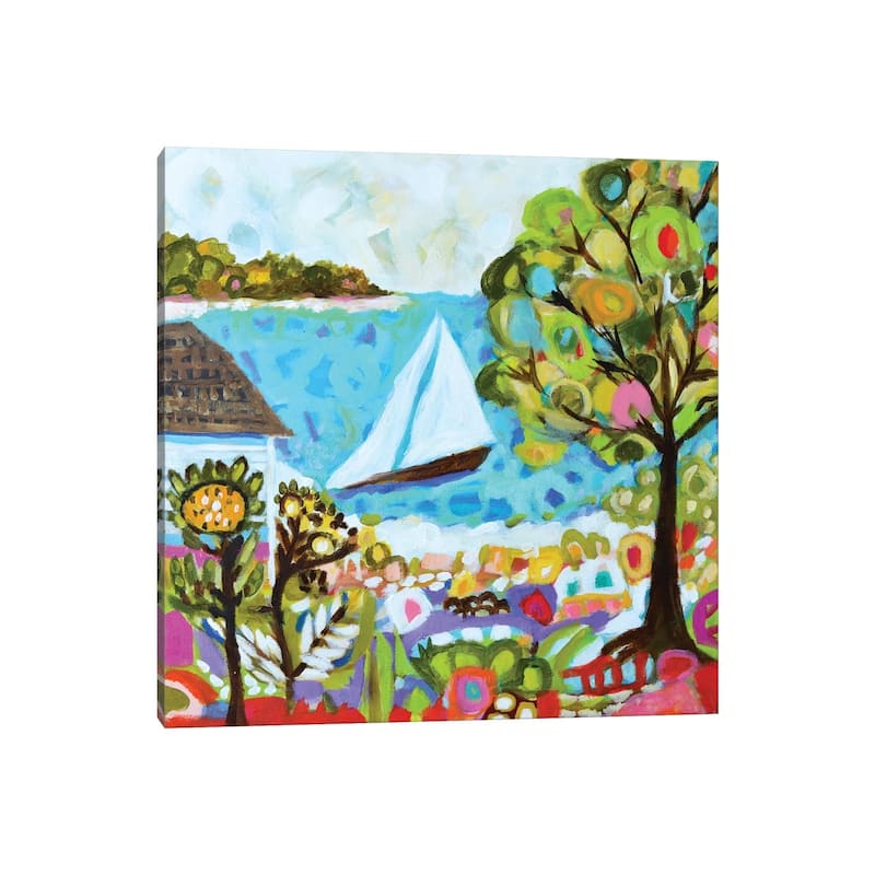 iCanvas "Nautical Whimsy V" by Karen Fields Canvas Print
