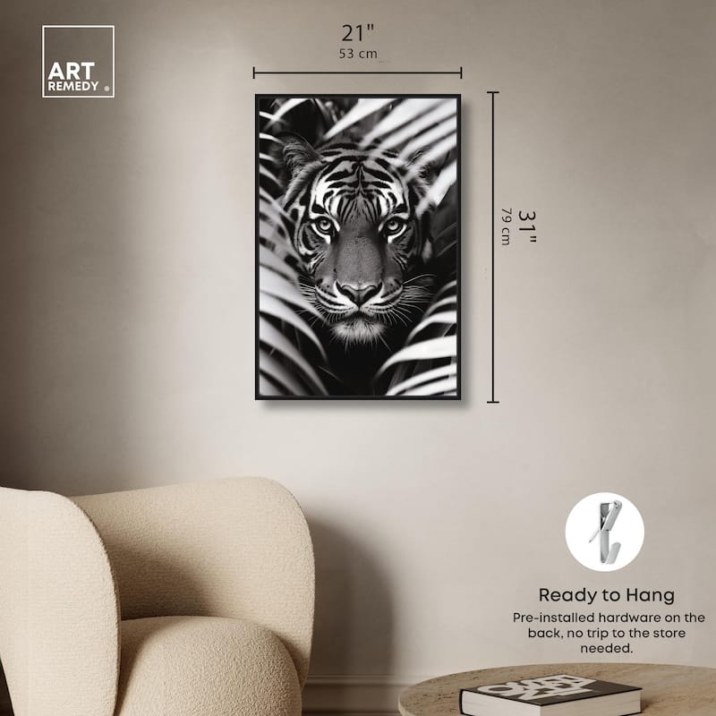 Hunter's Eyes Canvas by Art Remedy