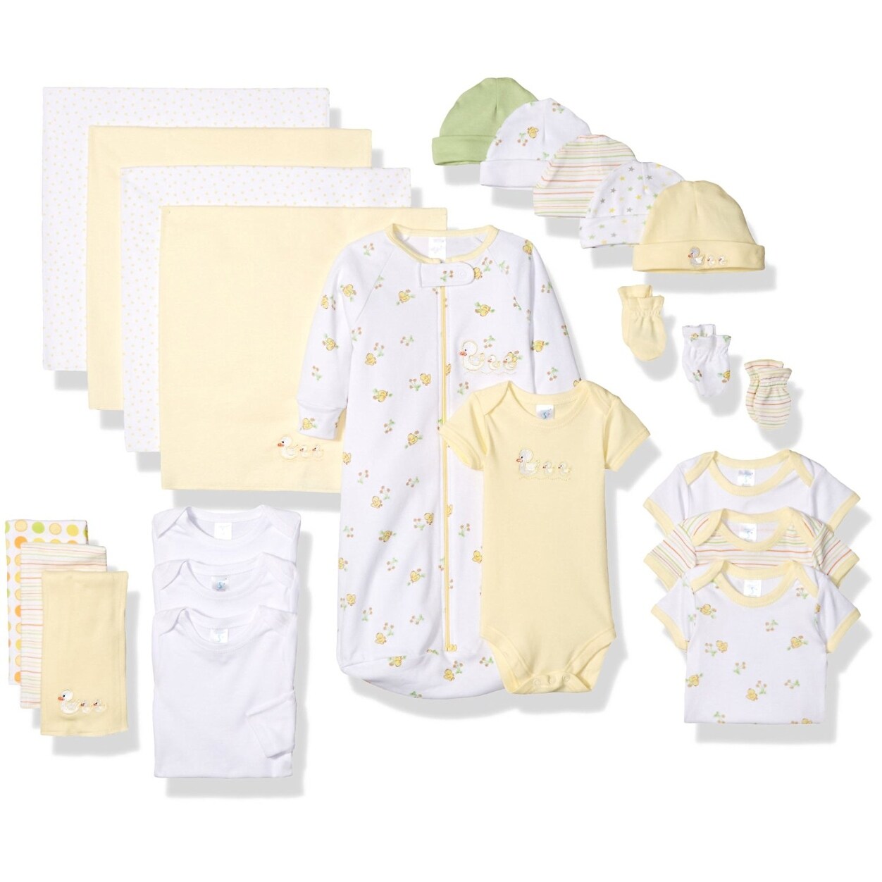 spasilk 23 piece baby shower layette gift set