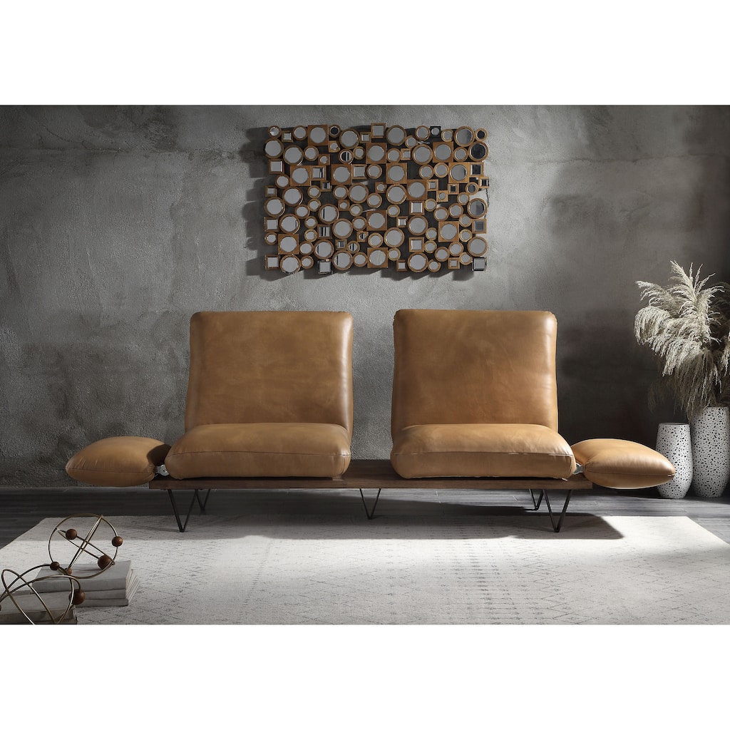Thurston Nutmeg Swivel Sofa