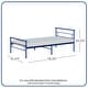 preview thumbnail 7 of 24, BK Furniture Seattle Metal Twin Bed