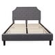 preview thumbnail 31 of 121, Tufted Platform Bed with 10 Inch Pocket Spring Mattress