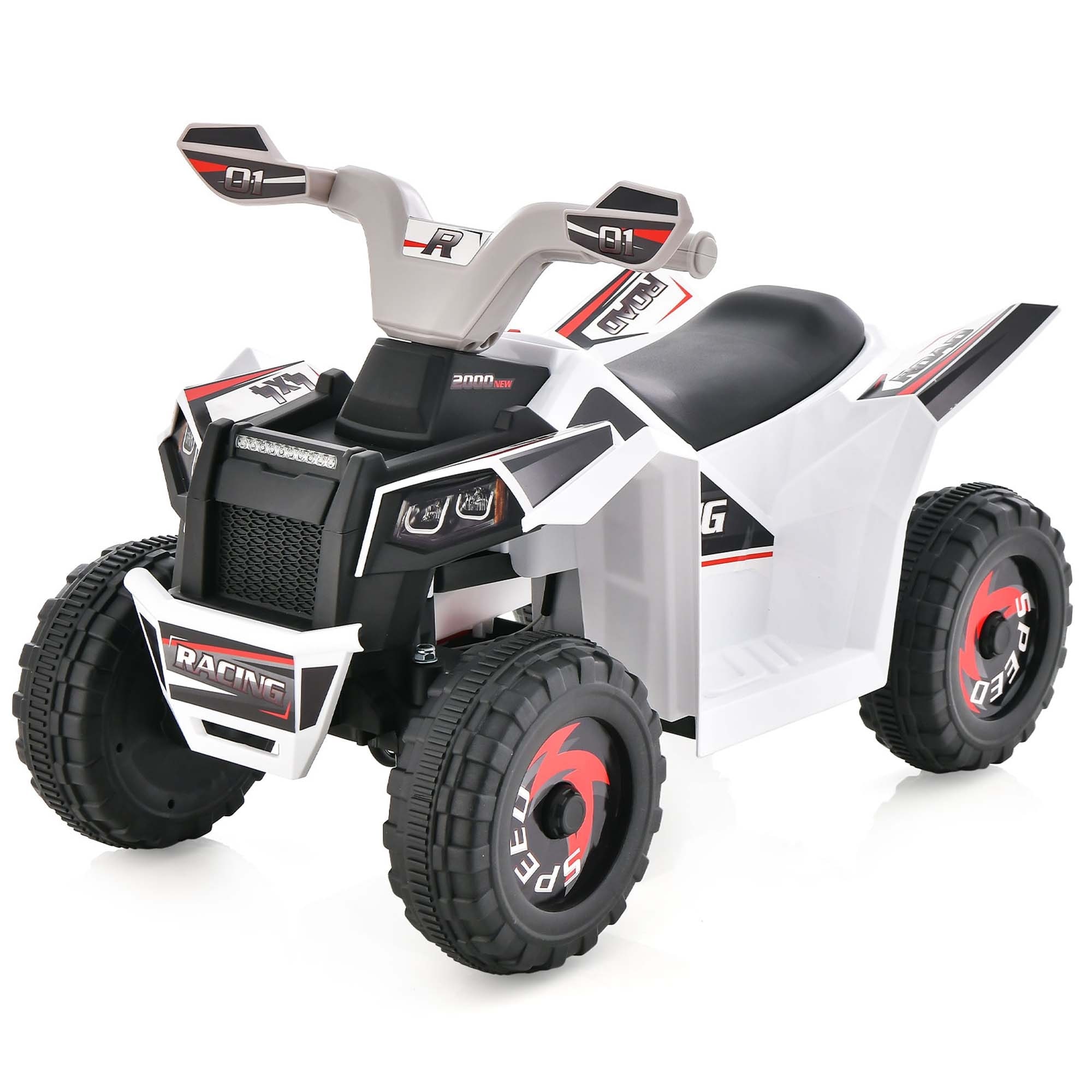 Kids Ride on ATV 4 Wheel Quad Toy Car 6V Battery Powered Motorized