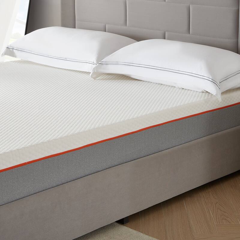 Javlergo 7.9 Inch Memory Foam Mattress for Cool Night & Pressure Relief, Medium Firm Feel