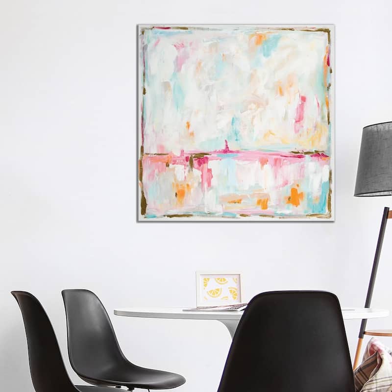 iCanvas "Cotton Candy Cloud" by L. Hewitt Canvas Print - 37x37x1.5