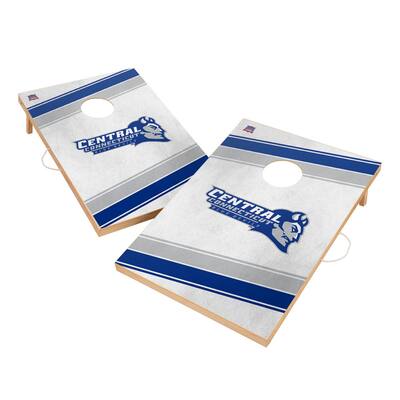 Central Connecticut State University Blue Devils Regulation 2x4 Cornhole Set