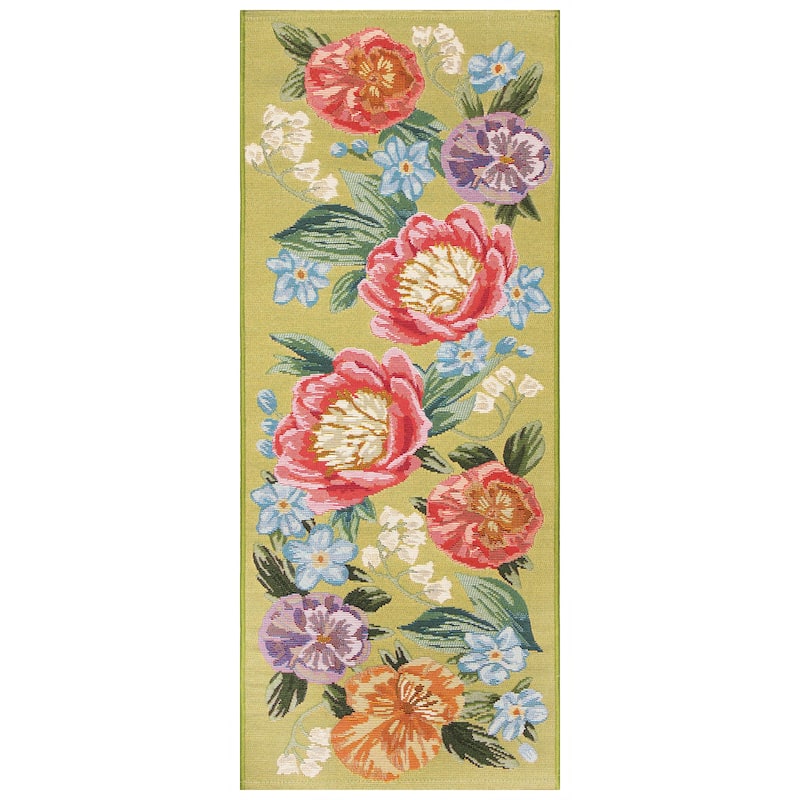Liora Manne Esencia Secret Garden Indoor/Outdoor Mat