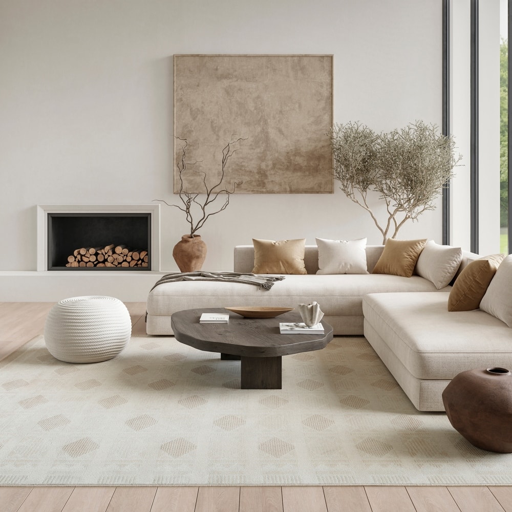 Nourison Nordic Indoor only Geometric Area Rug