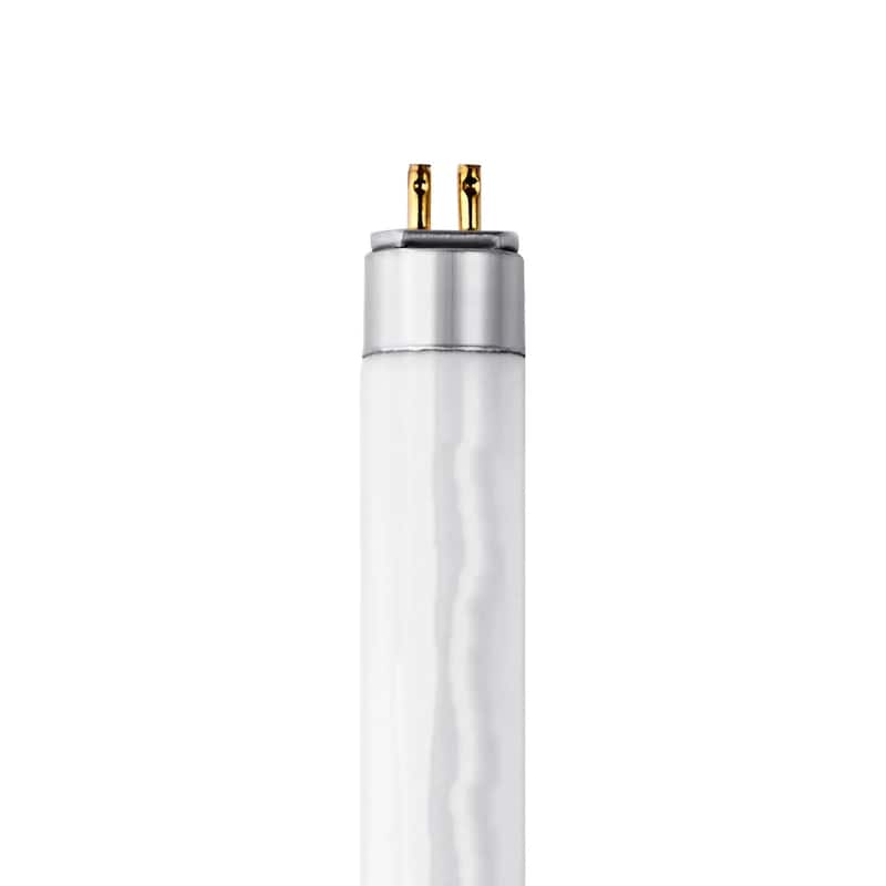White 21 inches T5 Fluorescent Bulbs 6-Pack Warm White 1100 Lumens - 20.91 L x 0.63 W x 0.63 H