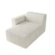 preview thumbnail 64 of 62, Modern No Assembly Required Sectional Chaise Lounge Side Sofa