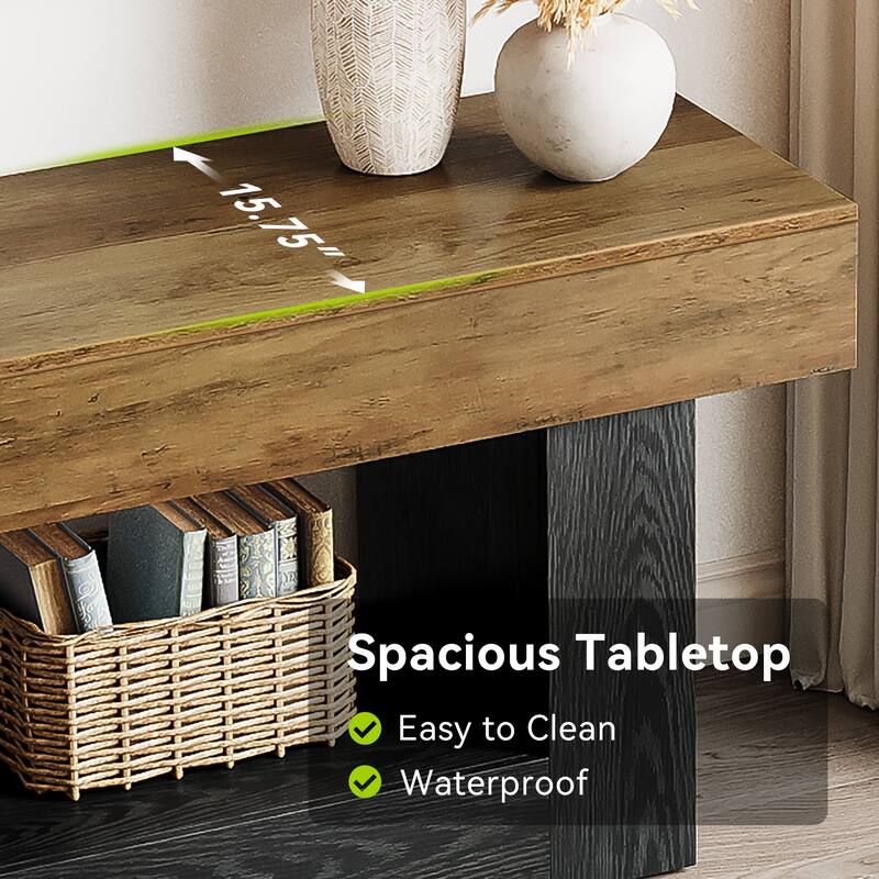 63 Inches Long TV Stand for TVs Up to 70 Inches - 15.75" D x 63" W x 23.62" H